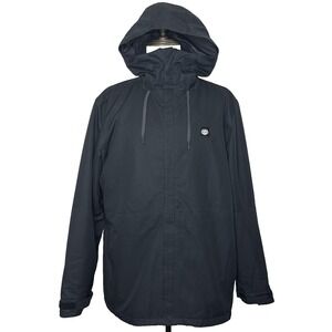 686 Men's Black Hooded Ski Jacket